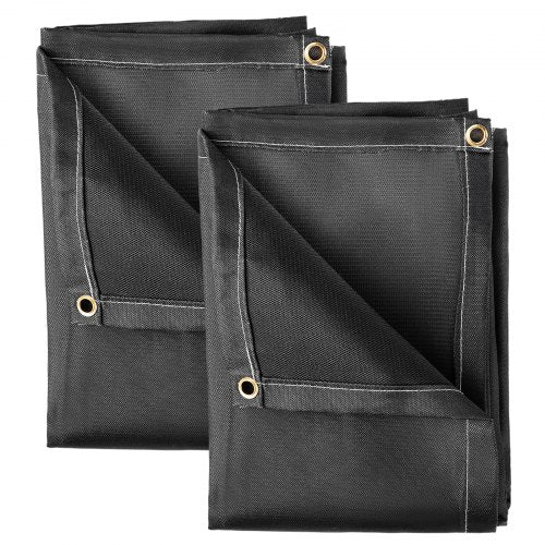 Fire Blankets 2 Pack Welding Blankets 8 x 10 Fire Suppression Blanket