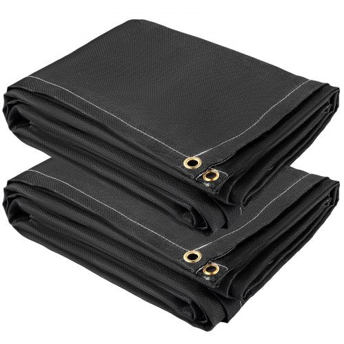 Fire Blankets 2 Pack Welding Blankets 8 x 10 Fire Suppression Blanket