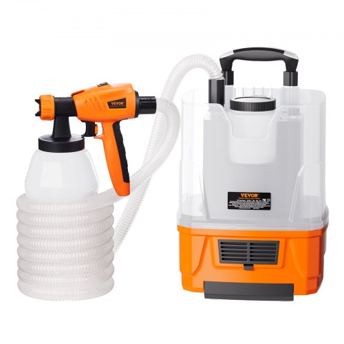 Paint Sprayer 1300W Electric Spray Paint Gun with Air Hose 1300ml and 800