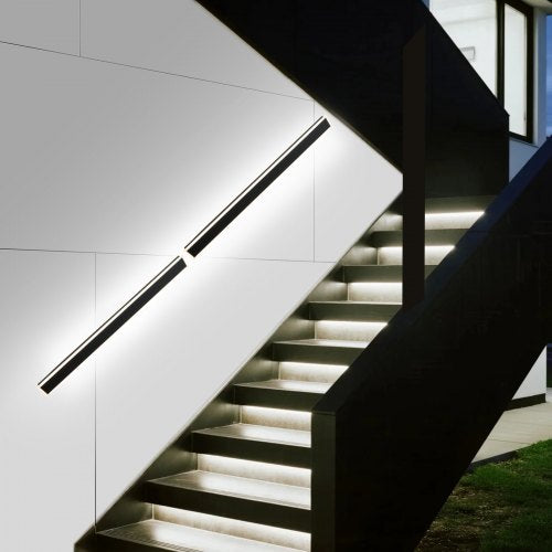 Outdoor Wall Lights 2 Pack 59.1 Inch Long Strip Modern Exterior Wall