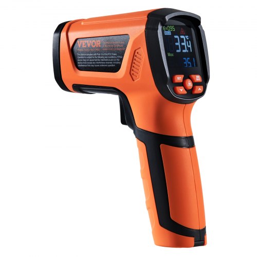 Infrared Thermometer 402732°F Dual Laser Temperature Gun NonContact