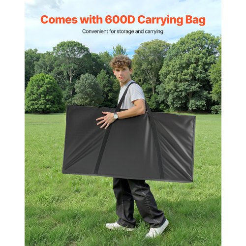 Cornhole Set 4x2 ft Corn Hole Game Boards Solid Wood Portable Toss Board