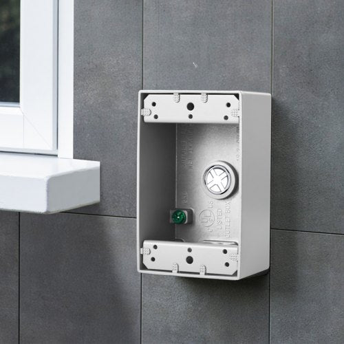 Outdoor Electrical Box 45 x 28 x 2 in Weatherproof Outlet Junction Box