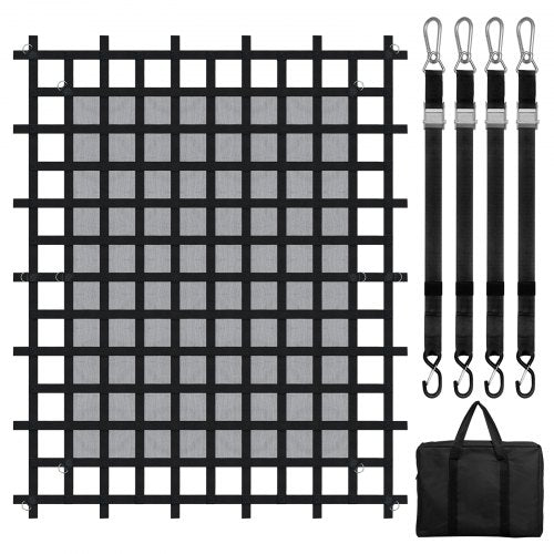 Cargo Net 96 in x 81 in Heavy Duty Truck Cargo Net for Truck Bed 4