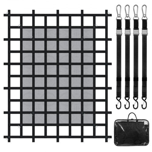 Cargo Net 72 in x 57 in Heavy Duty Truck Cargo Net for Truck Bed 4