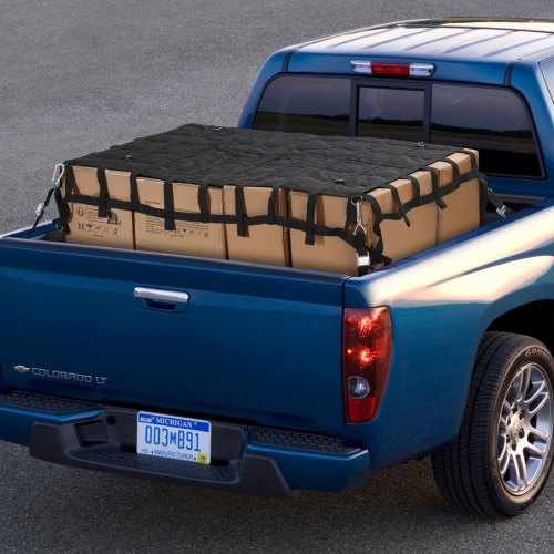 Cargo Net 72 in x 57 in Heavy Duty Truck Cargo Net for Truck Bed 4