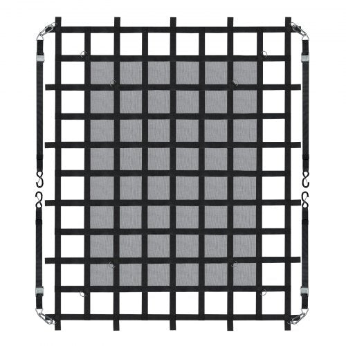 Cargo Net 72 in x 57 in Heavy Duty Truck Cargo Net for Truck Bed 4