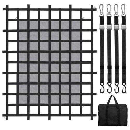 Cargo Net 72 in x 57 in Heavy Duty Truck Cargo Net for Truck Bed 4