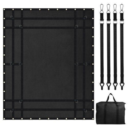 Cargo Net 96 in x 81 in Heavy Duty Truck Cargo Net for Truck Bed 4