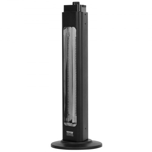 Infrared Heater 1500W Electric Space Heater with Remote Control 3 Speeds