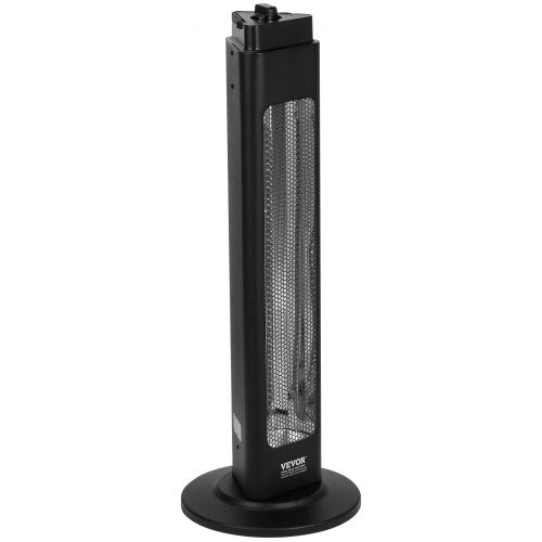 Infrared Heater 1500W Electric Space Heater with Remote Control 3 Speeds