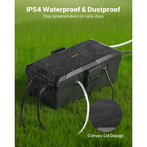 Outdoor Electrical Box Waterproof 94 x 43 x 2.8 in IP54 Weatherproof