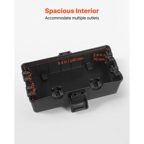 Outdoor Electrical Box Waterproof 94 x 43 x 2.8 in IP54 Weatherproof