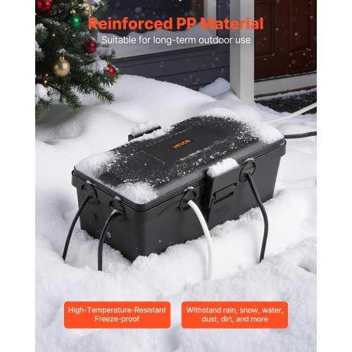 Outdoor Electrical Box Waterproof 94 x 43 x 2.8 in IP54 Weatherproof