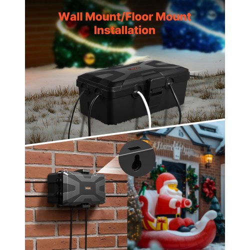 Outdoor Electrical Box Waterproof 94 x 43 x 2.8 in IP54 Weatherproof