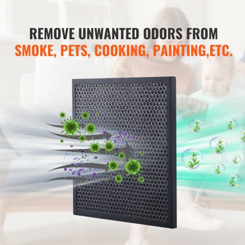 Active Carbon Filters 3 Pack 157 x 157 Air Filter Replacement
