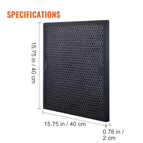 Active Carbon Filters 3 Pack 157 x 157 Air Filter Replacement