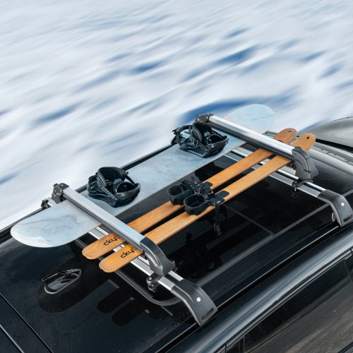 Ski and Snowboard Roof Rack 317Inch Universal Ski Rack for Car Roof Fit