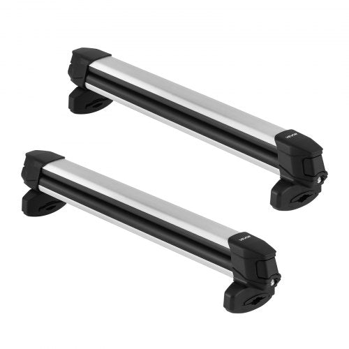 Ski Snowboard Roof Rack Carry Up To 6 Pairs Of Skis Or 4 Snowboards 2 Pcs