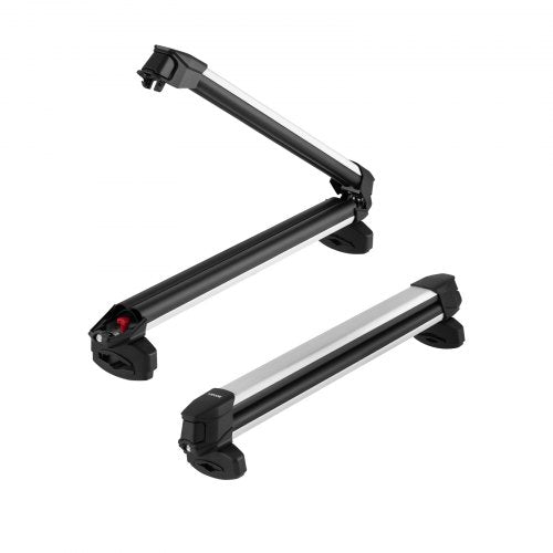 Ski Snowboard Roof Rack Carry Up To 6 Pairs Of Skis Or 4 Snowboards 2 Pcs