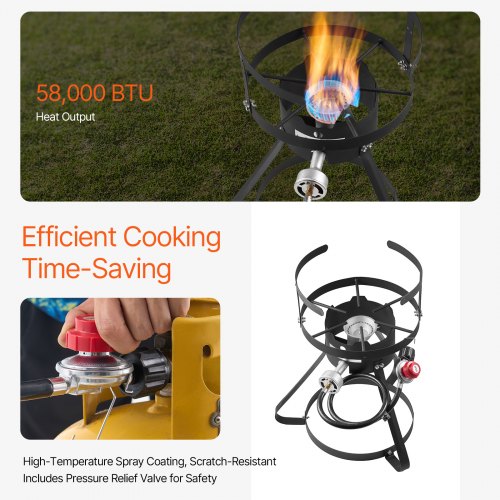 10 Qt Fish and Wing Fryer Aluminum Propane Fish Fryer Kit Outdoor Deep