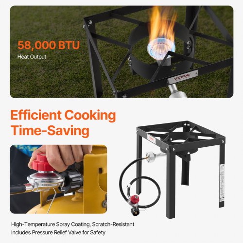 18 Qt Fish and Wing Fryer with Double Basket Aluminum Propane Fish Fryer
