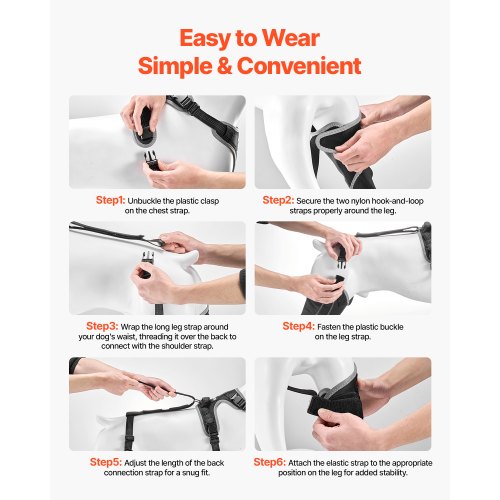 Dog Knee Brace for Torn ACL Dog Leg Brace with Adjustable Hinge Stabilizer
