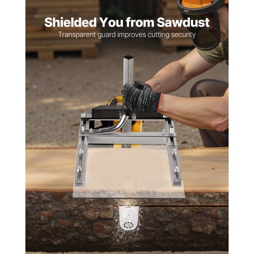 Chainsaw Mill Portable Sawmill Fits 1620 in Planking Milling Bar Lumber