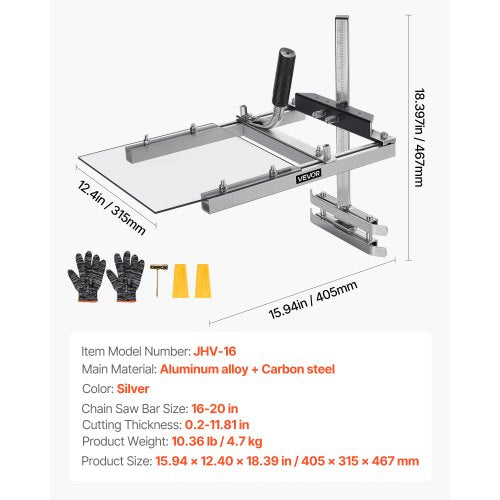 Chainsaw Mill Portable Sawmill Fits 1620 in Planking Milling Bar Lumber