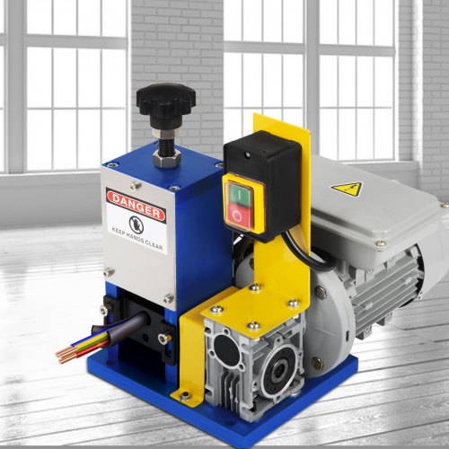 Automatic Electric Wire Stripping Machine05098Portable Dark Blue