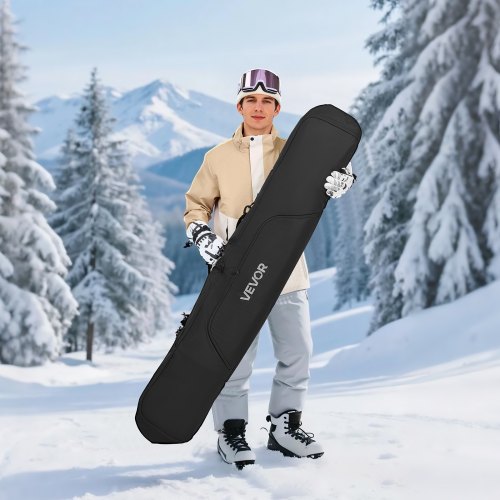 Snowboard Bag Up to 65 in165 cm Padded Skis Snowboards Bag for Air