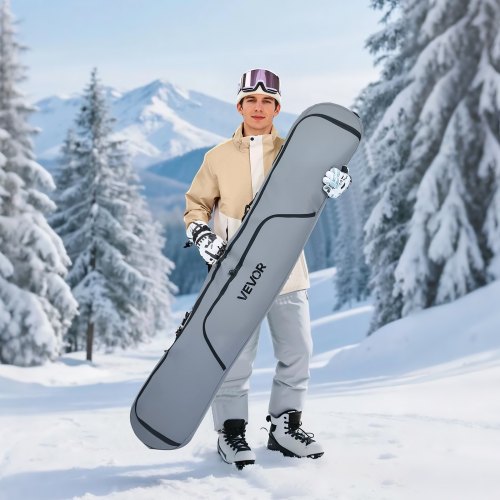 Snowboard Bag Up to 65 in165 cm Padded Skis Snowboards Bag for Air 1