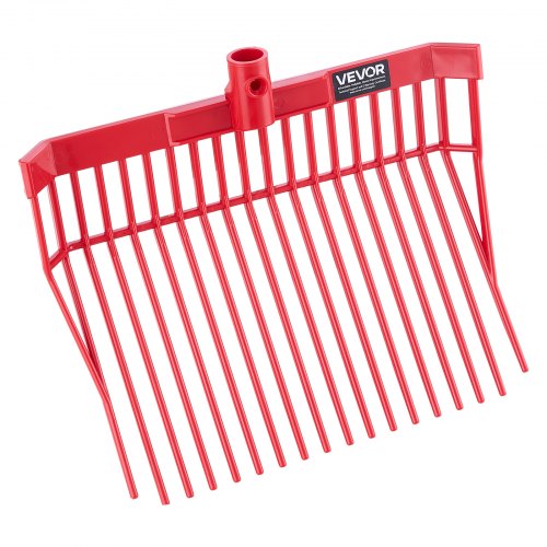 6PCS Manure Fork Replacement Head 18 Angled Tines Horse Manure Fork Head