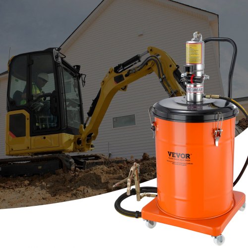 Grease Pump 10.5 Gallon 40L Air Operated Grease Pump with 13 ft High