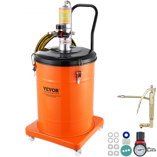 Grease Pump 10.5 Gallon 40L Air Operated Grease Pump with 13 ft High