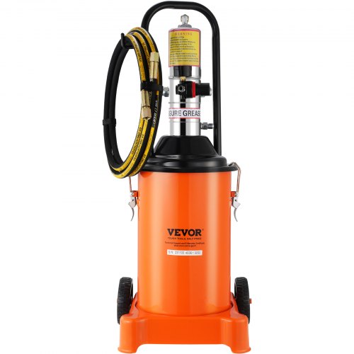 Grease Pump 3 Gallon 12L Air Operated Grease Pump with 13 ft High Pressure