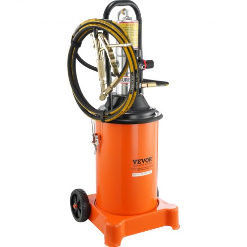 Grease Pump 3 Gallon 12L Air Operated Grease Pump with 13 ft High Pressure