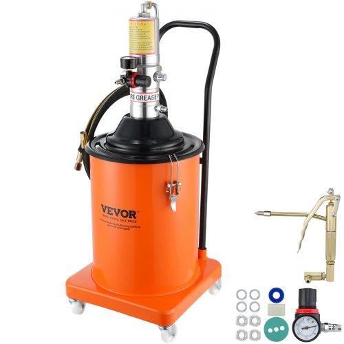 Grease Pump 5 Gallon 20L Air Operated Grease Pump with 13 ft High Pressure