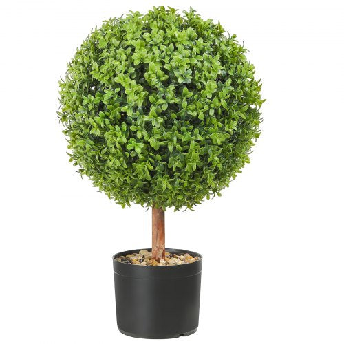 2x Artificial Boxwood Ball Ø406cm Garden Deco Boxwood in Flowerpot Ball