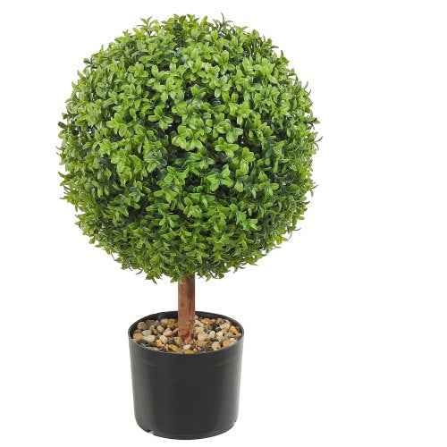 2x Artificial Boxwood Ball Ø406cm Garden Deco Boxwood in Flowerpot Ball