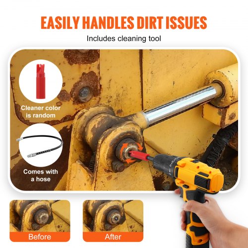 Grease Gun Coupler 10000 PSI High Pressure 6Jaw Locking Quick Release