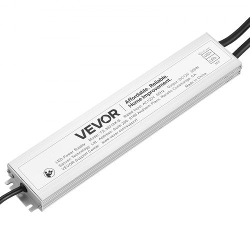 LED Driver 300 Watts 12V DC Waterproof IP67 Low Voltage Power Supply