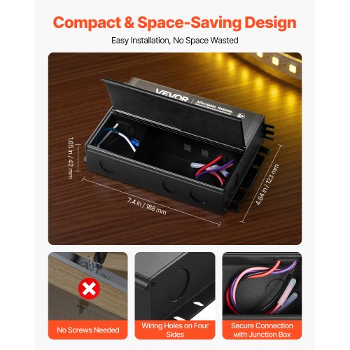 96W Dimmable LED Driver 24V TriacELVMLV AC to DC Power Supply
