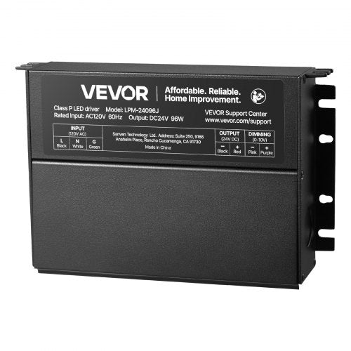 96W Dimmable LED Driver 24V TriacELVMLV AC to DC Power Supply