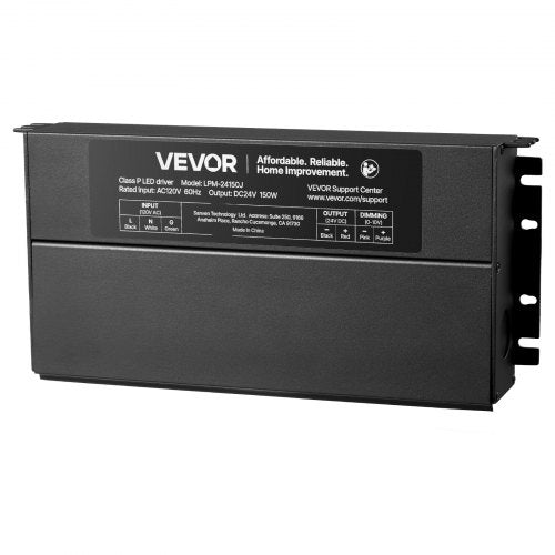 150W Dimmable LED Driver 24V TriacELVMLV AC to DC Power Supply