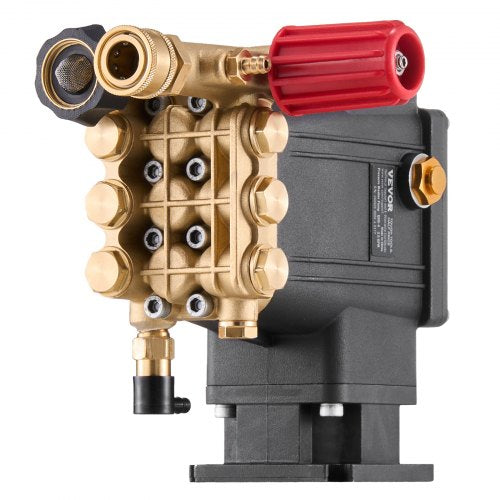 Pressure Washer Pump 34 Shaft Horizontal Triplex Plunger 3300 PSI