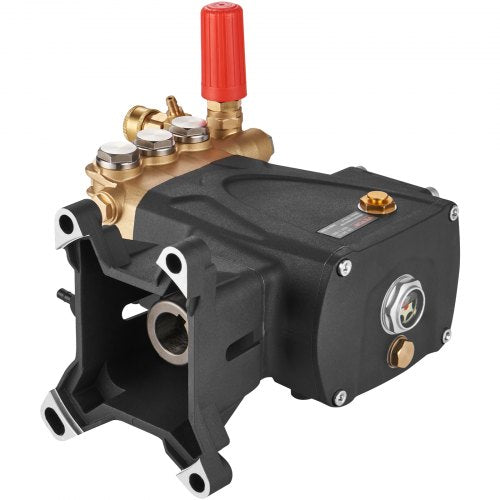 Pressure Washer Pump 1 Shaft Horizontal Triplex Plunger 4400 PSI 4 GPM