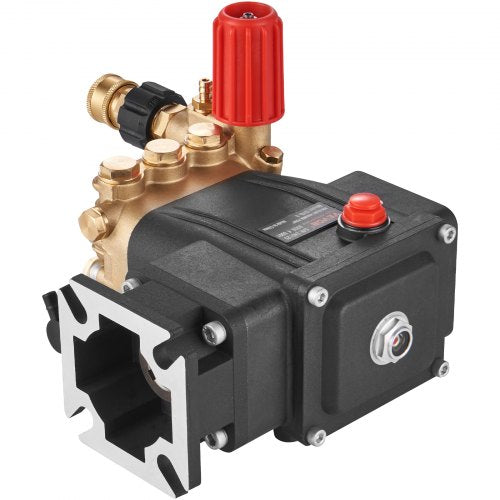Pressure Washer Pump 34 Shaft Horizontal Triplex Plunger 3700 PSI 25