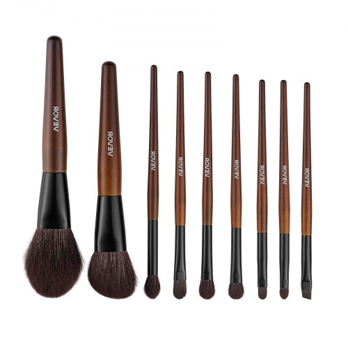 9Piece Makeup Brush Set for Foundation Blending Eyeshadow Professional