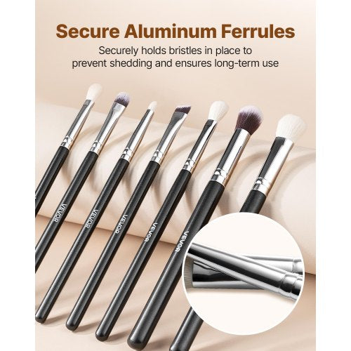 15Piece Makeup Brush Set for Foundation Blending Eyeshadow Professional
